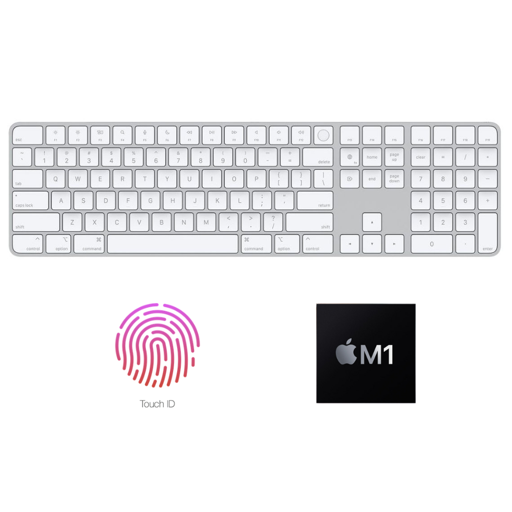 Apple Magic Keyboard with Touch ID & Numpad (2021)