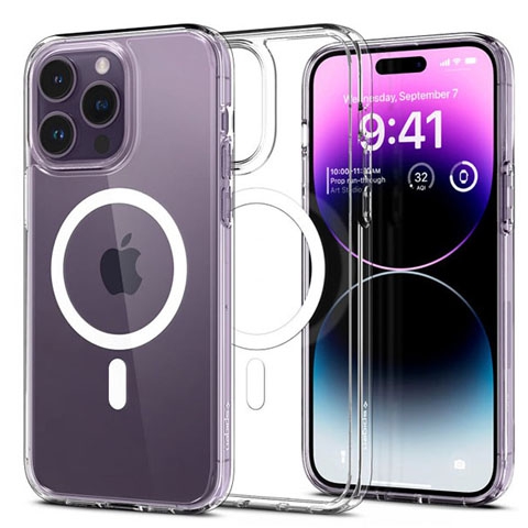 Ốp lưng iPhone 14 Pro Max Clear Case with MagSafe Chính Hãng